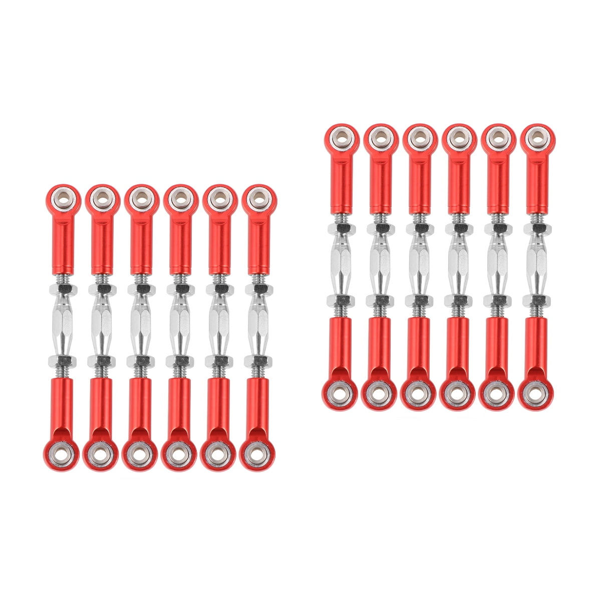 12 Pcs Rod Linkage For Truck Turnbuckle Rod Linkage RC Car Turnbuckle