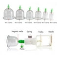 thumbnail image 1 of 12 Pcs/Set Medical Vacuum Cupping with Suction Pump Suction Therapy Device Set herapy Kit for Body Relaxation Healthy, 1 of 8