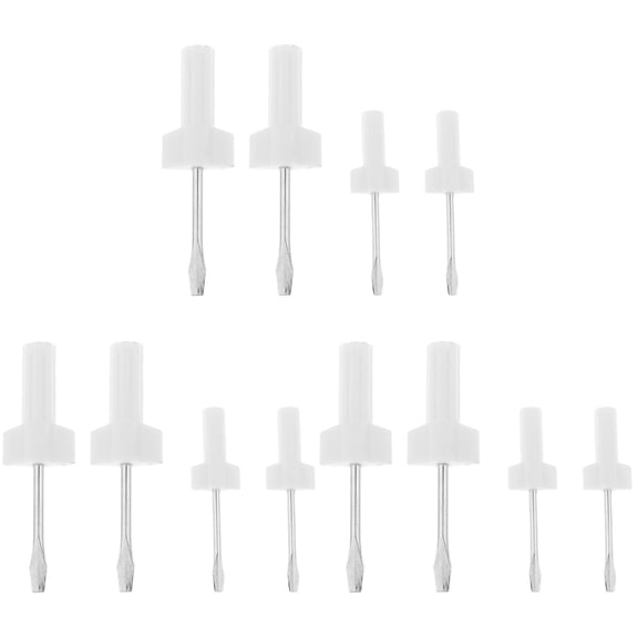 12-Piece Mini Flathead Screwdriver Set for Sewing Machine Repair, Small Electronics, and Home Tool Accessories