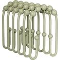 thumbnail image 1 of 12 Pcs Shower Curtain Hooks, Metal Shower Curtain Rings Rust Proof, Double Sided Shower Curtain Hooks for Shower Curtain Liner Smooth, 1 of 7