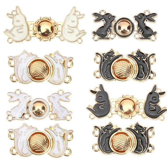 LITINKIMI Jeans Buttons Alloy 12Pcs 1.2x0.6x0.1In