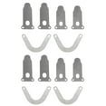 thumbnail image 1 of 12 Pcs Silent Oil Free Air Compressor Pump Head Valve Plates Belt Piston Machine, 1 of 9