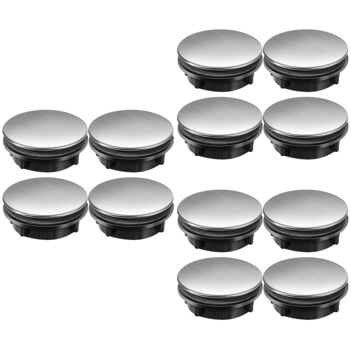 12 Pcs Sink Hole Cover Faucet Sink Cover Stopper Stainless Steel Spigot