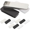 thumbnail image 1 of 12 Pcs Sliding Tin Containers Storage Mini Iron Box, 1 of 8