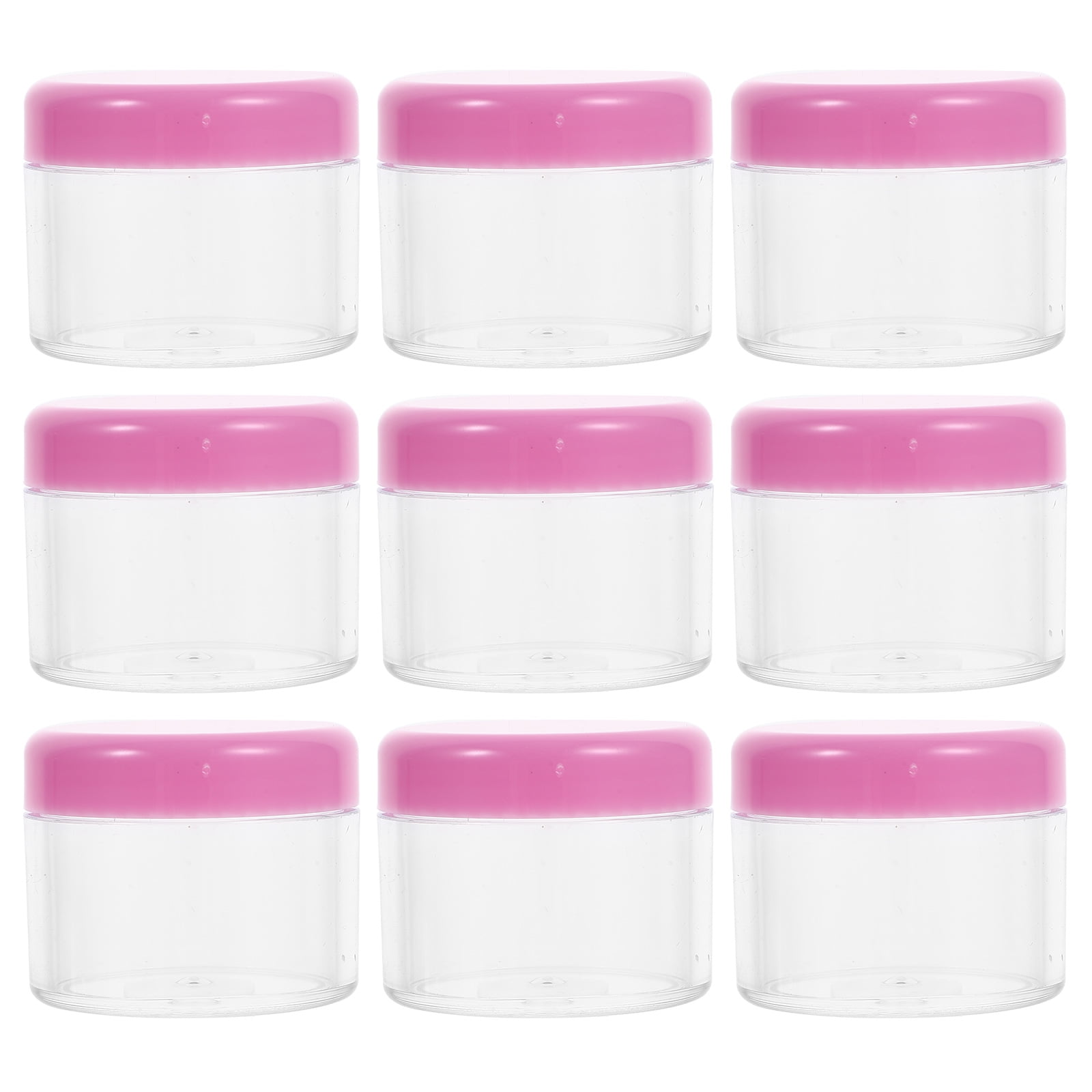 12 Pcs Small Containers Mini Plastic Lip Balm Moisturiser to Go with ...