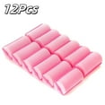 thumbnail image 1 of 12 Pcs Sponge Hair Rollers,Small Foam Heatless Curls Rollers for Short Long Hair,Flexible Sleeping Hairdressing Curler for Women Hair Styling(0.78 x 2.64 inch,Random Color), 1 of 8