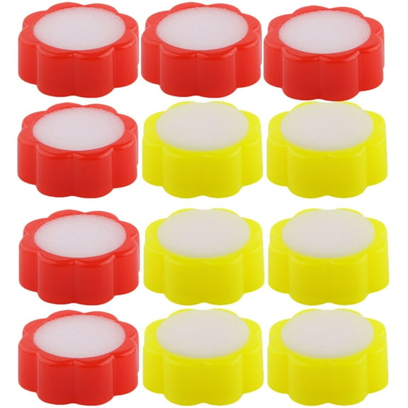 12 Pcs Sponges Letter Moistener Sealer Cylinder Hand Wet Device