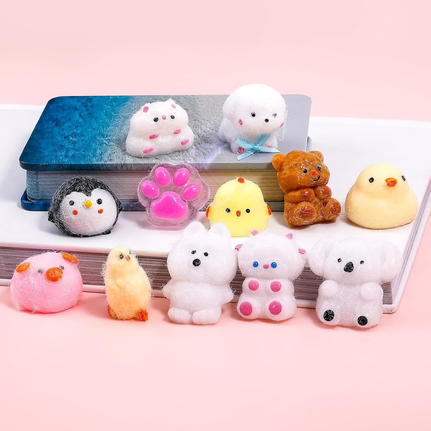 12 Pcs Squishy Toys,Mini Animals Squishes for Kids,Stress Relief Squishies for Party Favors Suitable Adults Kids - Walmart.com