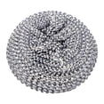 thumbnail image 1 of 12 Pcs Stainless Steel Wool Scrubber can Stall Handle Scrubbing Scouring Pad Steel Wool Scrubber Stainless Steel Scrubber Steel Wool Srubber for Scouring Stubborn Messes(Not Inclued Handle), Silver, 1 of 9