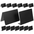 thumbnail image 1 of FELTECHELECTR Tabletop Message Board Acrylic Black V Shaped Wedding 12Pcs 3.9X3.1X2.4In, 1 of 6