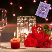 12 Pcs Tea Light Candles under $5! kkbbma 12 Pcs Floating Tea Light Candles, Mini Votive Candles for Wedding and Party, Paraffin Wax Candles for Romantic Decor and Centerpieces