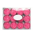 thumbnail image 1 of 12 Pcs Tealight Candles, Valentines Day Mini Tea Lights Candles, Set of 12 Rose Shaped Candles Bulk, Small Tealight Votives for Home, Anniversary, Valentine's Day, Wedding Party Decor, 1 of 6