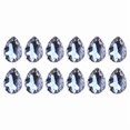 thumbnail image 1 of 12 Pcs Teardrop Rhinestones Glues on Rhinestones 10x14mm Glass Rhinestones, 1 of 20