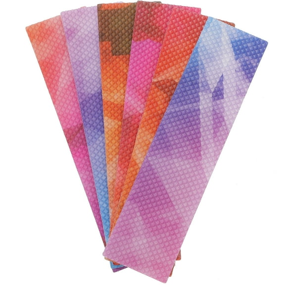 12 Pcs Texture Stickers Strips Calming Stress Relief Toy Tape Colorful