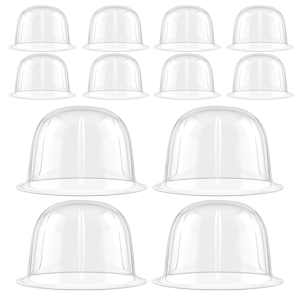 Capsacks Stands 12-Pack Transparent PVC Baseball Cap Support Stands for Storage and ...