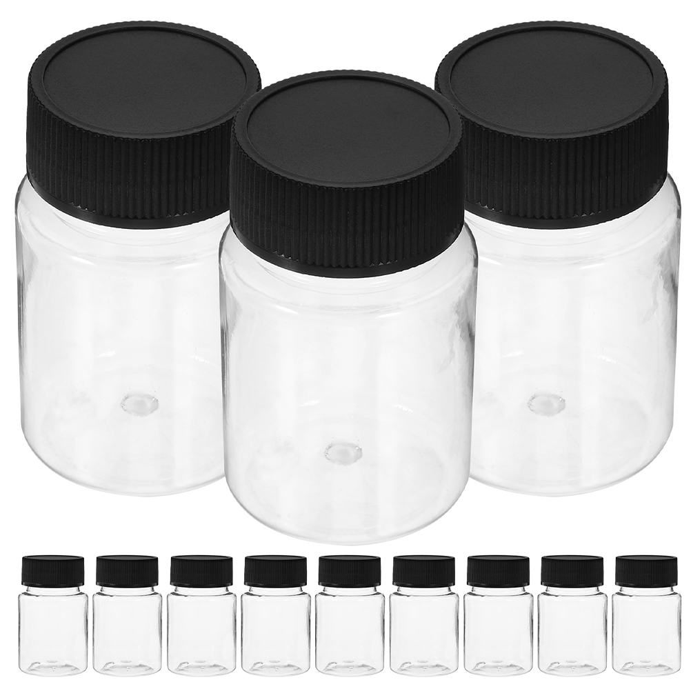 12 Pcs Transparent Sampling Bottle Travel 6.80X4.00X3.50CM - Walmart.com