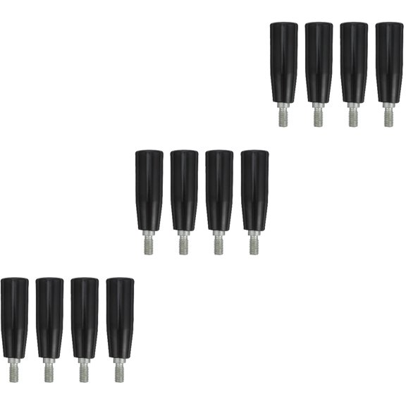 12 Pcs Turn The Handle Revolving Crank Threaded Grip Screw Bakelite