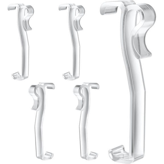 12 Pcs Valance Clips for Blinds, 2.5 Inch Blind Hidden Valance Clips Replacement for Horizontal Window Blinds Valance