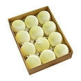 thumbnail image 1 of 12 Pcs Velvet Christmas Balls Flocked Christmas Tree Ornaments Plastic Balls Xmas Decorative Hanging Ornaments Christmas Tree Decoration 3.15 Inch, 1 of 6