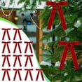 thumbnail image 1 of 12 Pcs Velvet Christmas Bows for Tree, Burgundy Christmas Bows for Christmas Tree Velvet Ribbon Bow Knot Vintage Wreath Bows Ornaments for Xmas Holiday Indoor Outdoor Home Decor, Red, 1 of 6