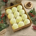 thumbnail image 1 of 12 Pcs Velvet Christmas Ornaments esferas de navidad grandes Flocked Christmas Ball Ornaments 3.15 Inch Ornaments Shatterproof Velvet Balls Baubles Xmas Tree Decorations for Home Wreath Party Decor, 1 of 6