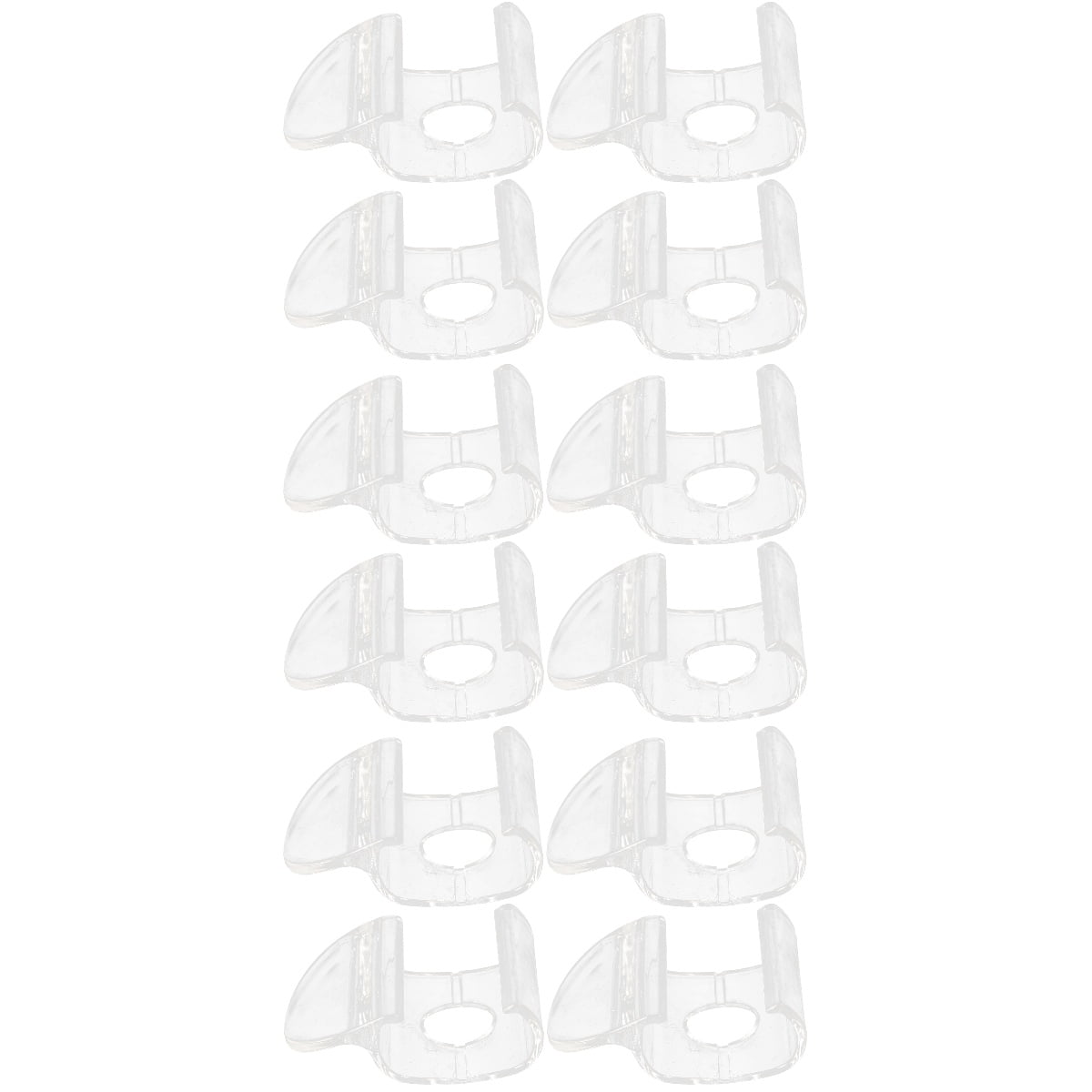 12 Pcs Blind Clip Drapes Cordless Shade Handles Roller Window