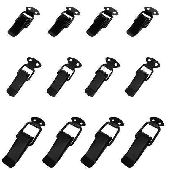 12 Pcs Vintage Trunk Metal Luggage Buckle Latch Lock Suitcase Iron