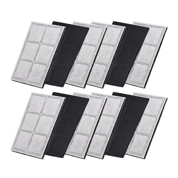 12 Pcs Water Fountain Filters Replacement for Cat Dogs Water Drinking Fountain Dispenser