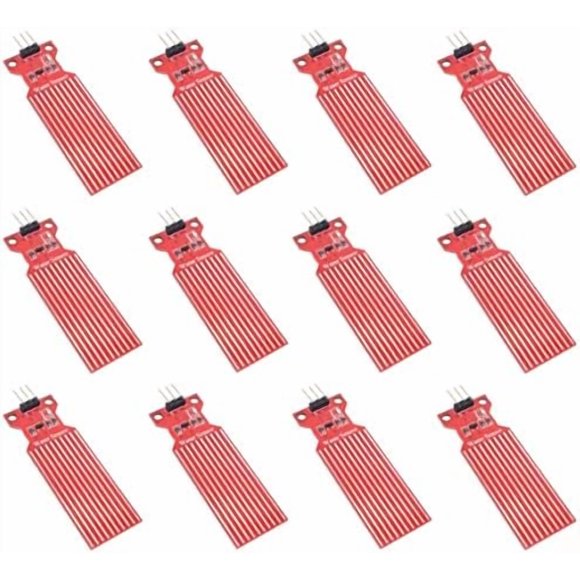 12 Pcs Water Level Sensor for Arduino DIY, Compatible with Arduino, Electronic Component, Liquid Level Sensor