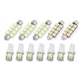 thumbnail image 1 of 12 Pcs  White  Dome Lights Interior Kit Map Lamp For Ram 2002-2011, 1 of 3
