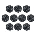 thumbnail image 1 of 12 Pcs Wicker Rattan Balls 1.6 Inch Rattan Decorative Balls for Vase Fillers Home Decor Black, 1 of 5