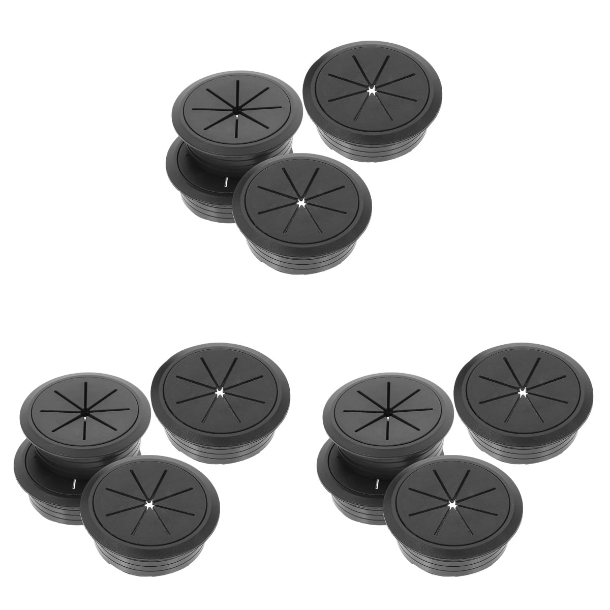 12 Pcs Wiring Hole Cover Electric Wire Washers The Sitting Desk Work
