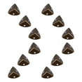 12 Pcs Wooden Box Corner Triangle Guard Antique Jewelry Case Safety