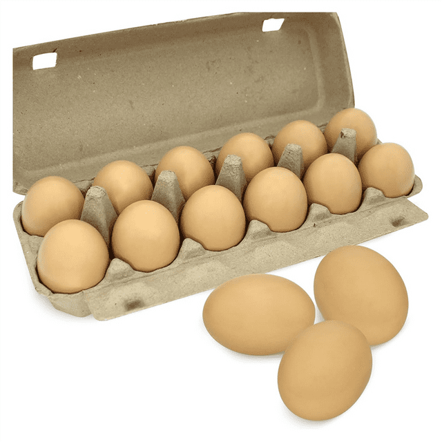 12 Pcs Wooden Eggs Painted Fake Easter Unpainted for Crafts Easter 12 Pcs Wooden Eggs Painted Fake Easter Unpainted for Crafts Easter