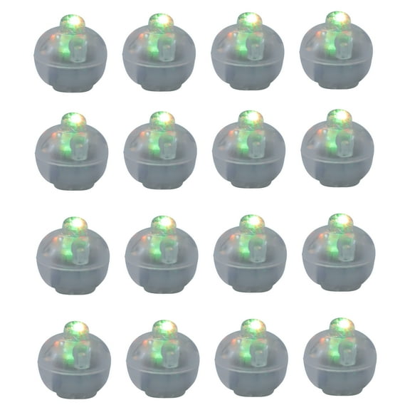 ifundom 12-Pack Tiny White LED Lights with Plastic Housing for Versatile Home and Party Decoration