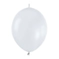 thumbnail image 1 of 12" Pearl White Link O Loon Loon Balloons, Pack Of 50, 1 of 1