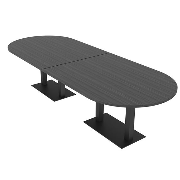 10 Person Modular Racetrack Conference Table With Electric And Data