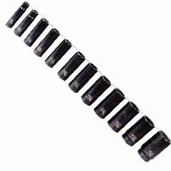 12 Piece 1/2 Inch Drive SAE Deep 6 Point Impact Socket Set