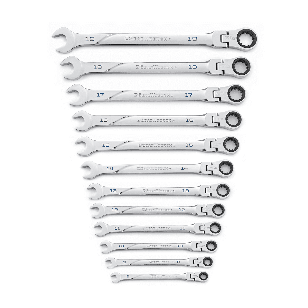 12 Piece 120Xp Universal Spline Metric XL Flex Combination