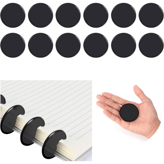12-Piece 2-Inch Discbound Expansion Discs and Binder Rings - Large ...