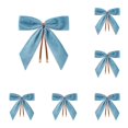 thumbnail image 1 of 12-Piece 3.5-Inch Velvet Ribbon Bows for Wedding Favors, Bridal Shower, Baby Shower, Birthday, Christmas Gifts, Party Bags and DIY Decor, 1 of 2