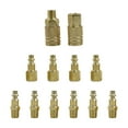 thumbnail image 1 of 12-Piece Air Hose Fitting Kit Quick Connectors Pneumatic Connector for Air Tool, 1 of 9