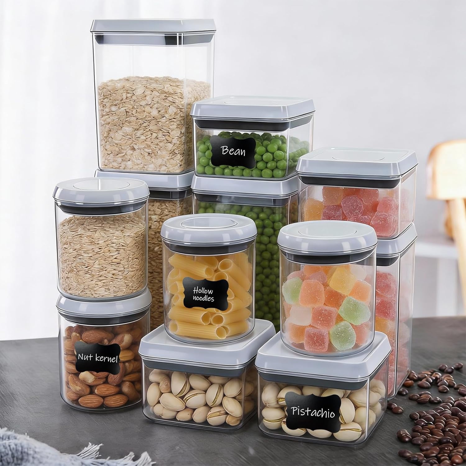 12-Piece Airtight Food Storage Container Set - Walmart.com