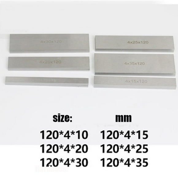 12 Piece Alloy Steel Parallel Block Set, 120Mm X 10-35Mm Cnc Milling Machine