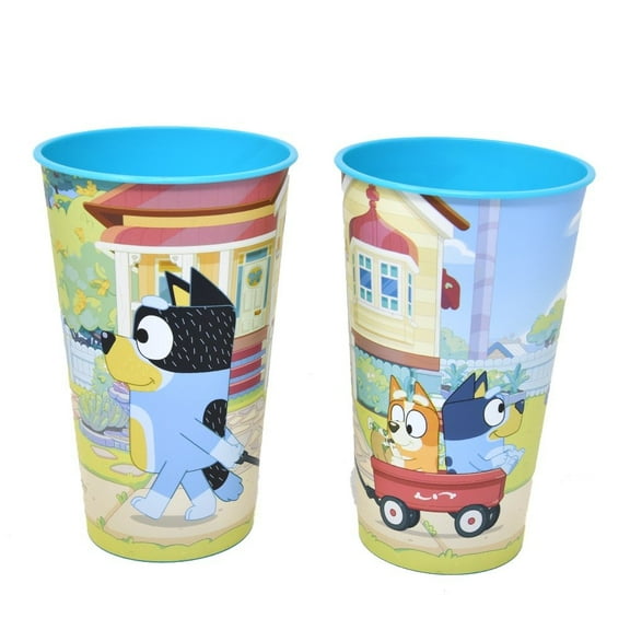 12 Piece Bluey 24oz PP Fun Tumbler, party favors, girls