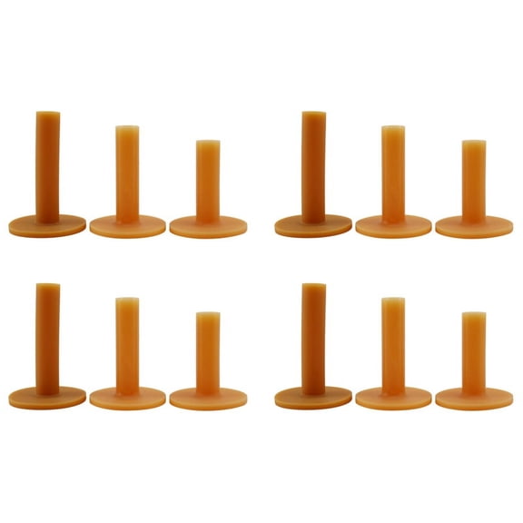 12 Piece Coffee Tee Driving Range 60/ 70/ 80 mm