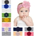 thumbnail image 1 of 12-Piece Colorful Lace Bow Flower Headband Set for Babies & Toddlers – Charming Hair Accessories for Girls TIKA, 1 of 4