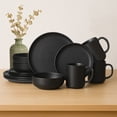 thumbnail image 1 of 12 Piece Dinnerware Set,12 Piece Stoneware Dinnerware Sets With Mugs Microwave And Dishwasher Safe Stackable Matte Glaze Kitchenware, 1 of 9