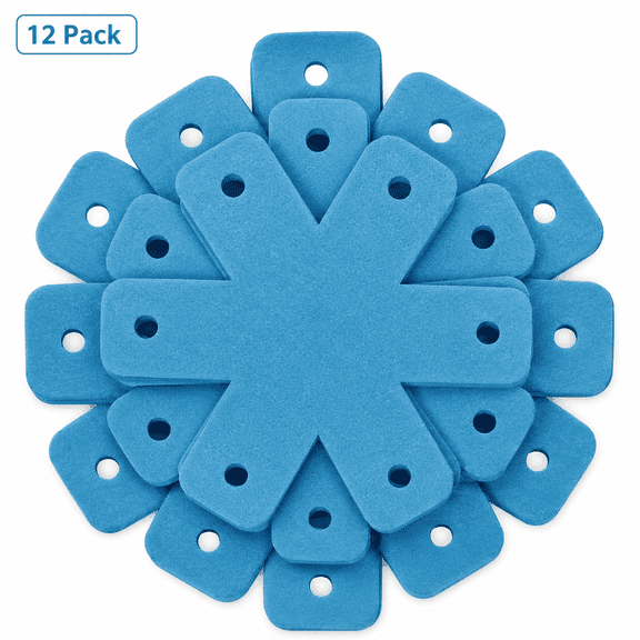 12-Piece Felt Pan Protectors, Cuttable Nonstick Cookware Separator Pads, Heat-Resistant Pot and Plate Packing Mats for Kitchen Storage, Cabinet Organization and Moving