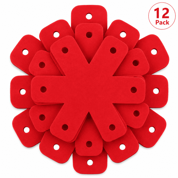 12-Piece Felt Pan Protectors, Cuttable Nonstick Cookware Separator Pads, Heat-Resistant Pot and Plate Packing Mats for Kitchen Storage, Cabinet Organization and Moving